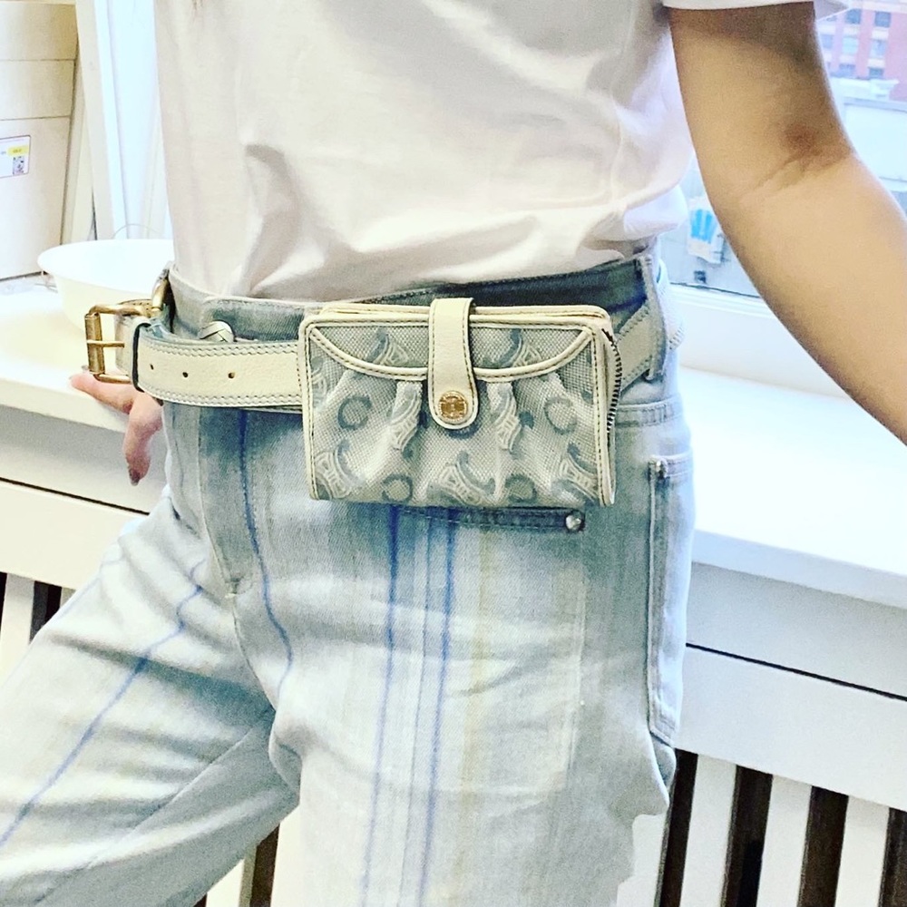Celine Vintage waist bag belt
